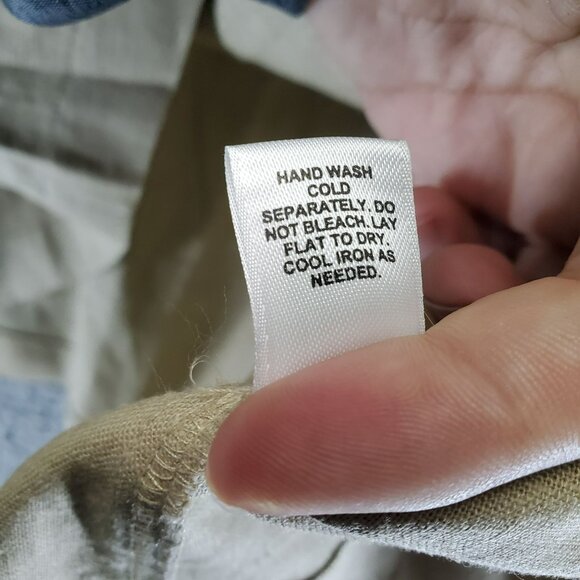 Cato Jacket Womens 18W/20W Tan 3/4 Sleeve Linen Blend Pleated Button Front - Picture 3 of 9